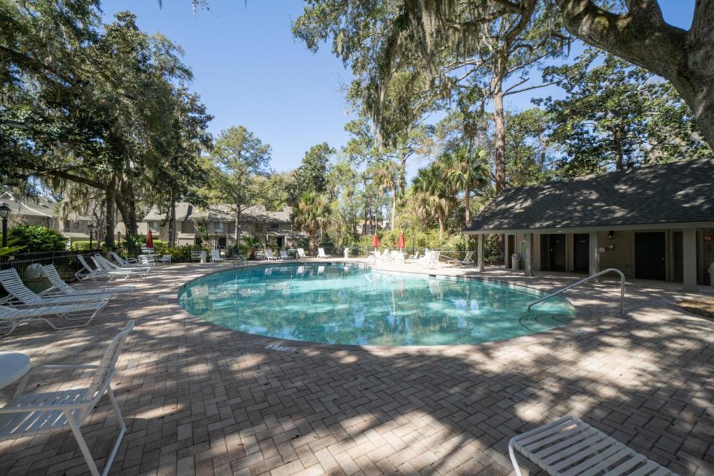 Golf View Two Bedroom With K Q And Fold Out Couch Bikes & Beach Gear Included Hilton Head Island Exterior foto